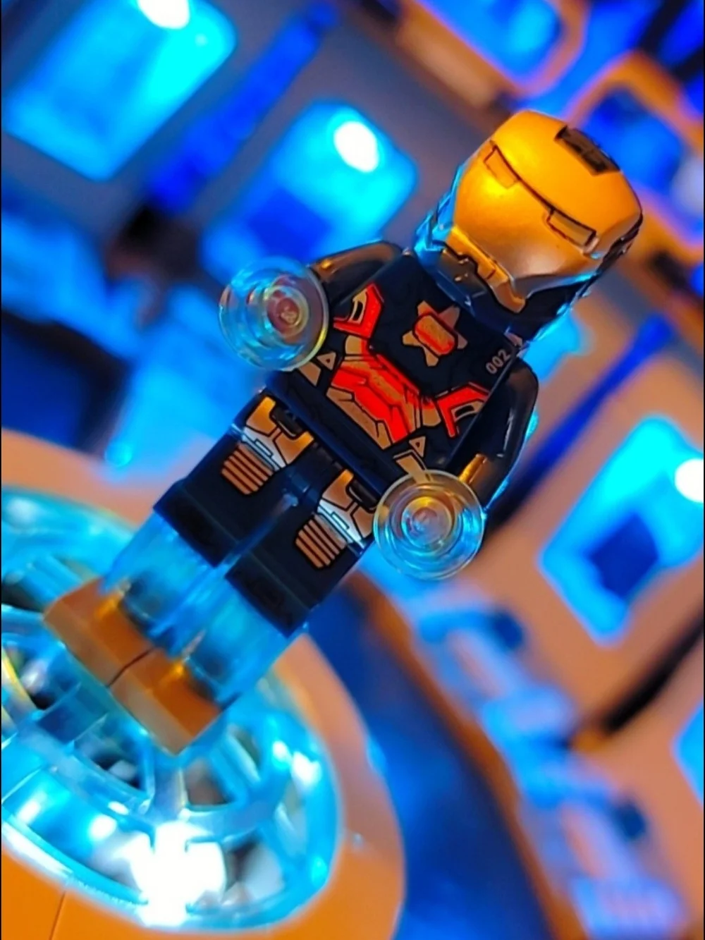 Ironman Minifigure Lego Compatible